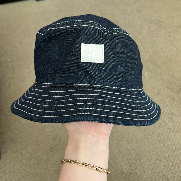 Acne Studios Denim Bucket Hat - Picture 1 of 3